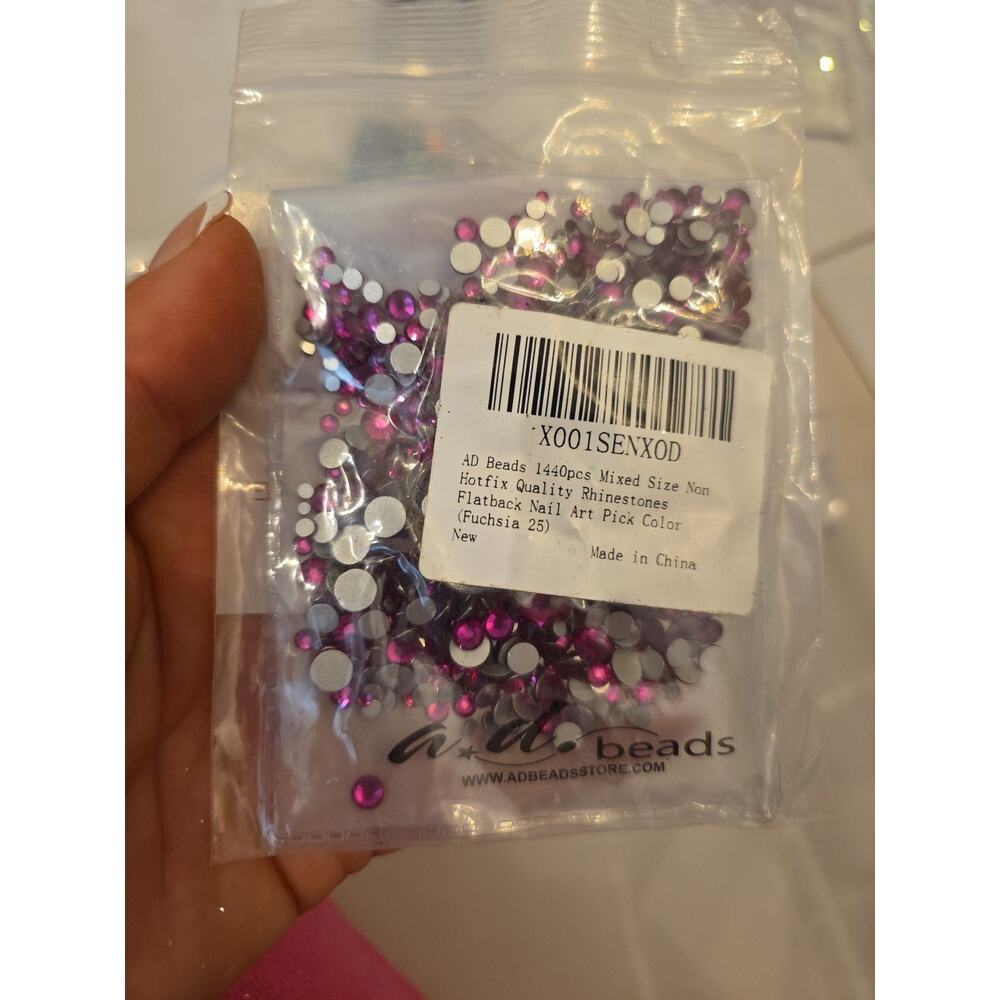 Hotfix And Hotfix Rhinestone Needlework Strass Lot Of 17 - Picture 13 of 16